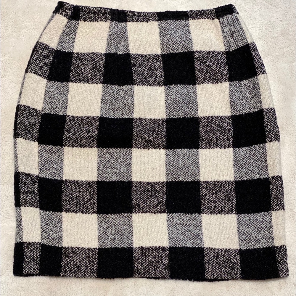 The Limited Wool Plaid Mini Skirt Size 6 Women’s